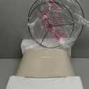 Brown Touch Table Lamps,28.75" Tall Bedside Lamps with USB C+A Ports, 3-Way Dimmable Table Lamp, Nightstand Lamps for Bedroom, Living RoomBrown Lamps with Beige Lampshade, Bulb Included