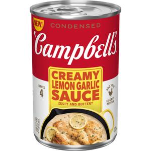 Campbell's Condensed Creamy Lemon Garlic Sauce, 10.5 Oz Can