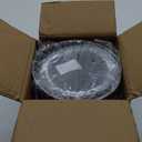 4 Inch 8FT Dryer Vent Hose,Flexible Insulated Air Ducting,Vent Hose PVC Aluminum Foil with 2 Clamps for HVAC Ventilation(Grey)