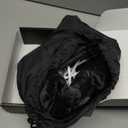 Heat Cap for Deep Conditioning, Ingeware Thermal Cap for Hair Steamer Cap for Natural Hair Portable Electric Heat Hair Spa Cap for Home Use Pattern (Solid Black)