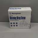 Westinghouse Wearable Heated Throw Blanket, Electric Heated Wrap Poncho Shawl with Pockets, 6 Heating Levels & 2 to 10 Hours Time Settings, 50 x 60 Inch, Light Grey