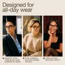 miyya Blue Light Glasses for Women & Men Oversized UV & Blue Light Blocker Chunky Frames, Stylish Eyewear Accessories