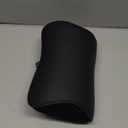 Aukee Car Headrest Pillow Memory Foam Car Neck Pillow with Adjustable Strap Soft Leather Headrest for Driving Home Office Black (1PC)