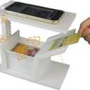 Card Slinger for TCG & MTG | Sports Card Scanner & Trading Card Scanner Holder Stand | Quickly Scan Gathering Accessories (Height-Adjustable)