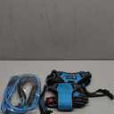 No Pull Dog Harness Adjustable Reflective Oxford Easy Control Dog Harness with A Free Heavy Duty 5ft Dog Leash. L