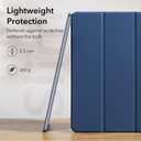 ESR for iPad(A16) 11th/10th Generation Case(2025/2022,10.9 Inch), Convenient Magnetic Attachment, Two-Way Trifold Stand, Lightweight Protection, Auto Sleep/Wake, Rebound Series, Blue