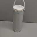 Portable Breast Milk Cooler for Travel, 22oz Large Capacity Breastmilk Chiller for Working Moms, 360 Cooling Keeps Milk Chilled 24 Hours, Includes 2 Baby Bottles, Breastfeeding Essentials (Grey)