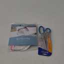 Westcott 14643 Soft Handle 8-Inch Straight Scissors, Blue, 1-Count, And Bra Wash Bag