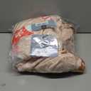 Estmy Cute Gingerbread Man Christmas Throw Blanket 60x80, 300GSM Soft Warm Flannel Boho Aesthetic Funky Winter Snowflake Holiday Christmas Xmas Throw Blanket for Couch Bed Living Room Bedroom (Champagne Pink)