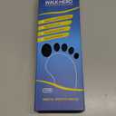 Plantar Fasciitis Feet Insoles Arch Supports Orthotics Inserts Relieve Flat Feet, High Arch (Mens 7-7 1/2 | Womens 9-9 1/2) (Gray)