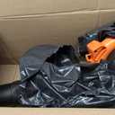 BLACK+DECKER Leaf Blower Cordless Leaf Vacuum and Mulcher Combo Kit, Battery and Charger Included, 40V 120 mph Air Speed, 6-Speed Dial, Built-in Scraper with Collection Bag (LSWV36)