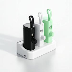 Charging Base 3in1 for Portable Mini Power Bank Charger (Power Bank not include)