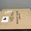 22'' Ring Light with 75'' Tripod Stand, LED Display/2 USB Ports/6500K Dimmable Ring Light for ipad Phone Holder for Tattoo Lash Live Makeup Video Recording TikTok Barber Stylist Photography (Black)