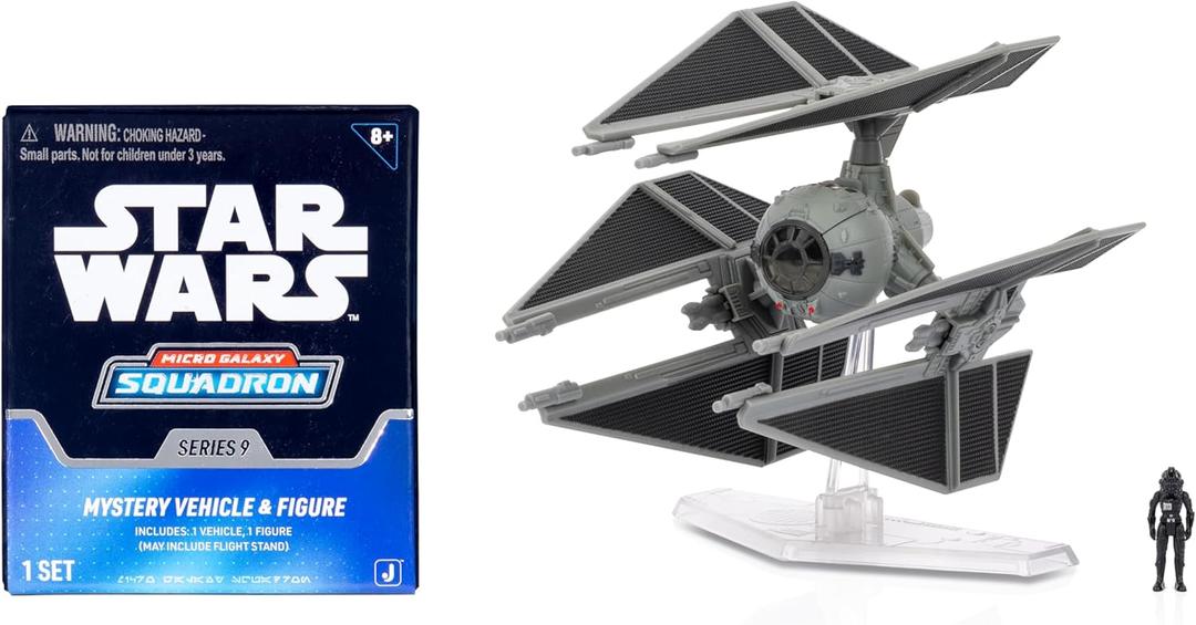 STAR WARS Micro Galaxy Squadron TIE Striker Mystery Bundle - 3-Inch and 2.5-Inch Vehicles with Accessories