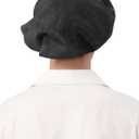 Renaissance Hat Men Medieval Beret Tudor Hat Ren Faire Muffin Cap Minstrel Costume Accessory