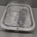 Foldable Cat Litter Box | Semi Enclosed Design for Splash Proof & Easy Maintenance | Space Saving Kitten Toilet for Indoor Cats/Small Pets | Includes Detachable Pedal & Scoop (Grey)