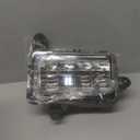 HECASA Left LED Fog Light Compatible with 2019-2023 GMC Sierra 1500 Denali Front White LED Fog Lamp Clear Lens Driver Side