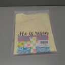 Toddler Boys Easter Shirt for Kids Girls Easter Bunny T-Shirts Tops Funny Graphic Tee Short Sleeve 2T-8Y (Yellow)