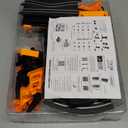 Slot Car Race Track Sets with 4 Slot Cars, Electric Race Car Track Include Slope Circular Overpass Track, Dual Racing Game Featuring Flash Bridge and Pendulum, Gifts Toys for Boys Kids Age 6 7 8-12