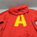 Letter A Yellow On Red Halloween Costume Party Pullover Hoodie, Size Small