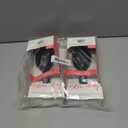 Wet Brush Easy Blowout Detangling Hair Brush, Black, Edgeless HeatFlex Bristles for Blow Dry, Ergonomic Soft-Touch Handle, Maximum Volume, Ceramic Coating Pad Smooths & Straightens (Pack of 2)