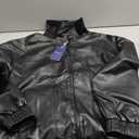 Sampeel Leather Jacket Women Faux Oversized Motorcycle Bomber Coats 2025 Fall Fashion Outfits Winter Clothes (Medium)