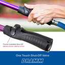 Dramm One Touch Rain Wand Watering Wand 30 Inch Garden Watering Wand with Thumb Control Valve Gentle Shower Spray for Plants, Flower Beds & Hanging Baskets Berry