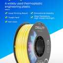 Creality ABS Filament 1.75mm, 3D Printer Filament, Excellent Resistance, Odorless Non-Toxic, Stability, Tough, 1kg(2.2lbs) Printing Filament for 3D Printer (Black)