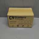 Brightown Smart C9 Christmas Lights Outdoor, 50 LED RGB C9 String Light with Remote, App Control, Music Sync, Connectable Waterproof Christmas Lights for House, Tree, Patio, Holiday Xmas Decor