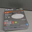 HALO 5 inch / 6 inch LED Recessed Light Trim 750 Lumens Dimmable Baffle Can Light with 5 Color Temperatures for Ceiling Indoor Outdoor Shower LT56079FS1EWHR