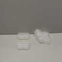 Nuanchu 8 Pieces Nipple Shields for Nursing Newborn Breastfeeding 20 mm Nipple Protectors Bulk with Clear Carrying Case Silicone Extender for Protecting Sore, Flat or Inverted