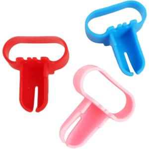 NUOBESTY Balloon Knot Tying Tool 3-Pack Balloon Clips for Easy Latex Sealing Party Decorations Birthday Wedding Supplies
