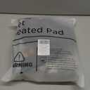 furrybaby Pet Heating Pad, Waterproof Dog Heating Pad Mat for Cat with Durable Anti-Bite Tube Indoor for Puppies Dogs Cats (1 Pack Black, 17 X 17in, Temp Adjustable)