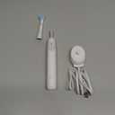 Oral-B iO Series 2 Rechargeable Electric Powered Toothbrush Starter Kit, Pure White with 2 Brush Heads - Automatic Pressure Sensor to Protect Gums - 3 Modes - 2 Min Timer