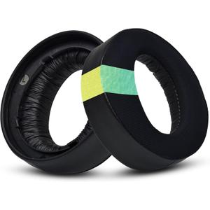 Earpads Replacement for Sony PlayStation 5 Pulse PS5 3D Wireless Headset, Ear Pads Cushions with Noise Isolation Foam (Black (Memory Foam + Cooling Gel))