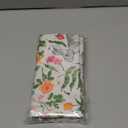 Easter Bunny Throw Pillow Covers 16X16 Inches Set of 2 Colorful Flowers Sage Green Leaves Vintage Botanical Plants Pillowcase Soft Cotton Linen Square Spring Cushion Covers for Home Sofa Patio Bedroom