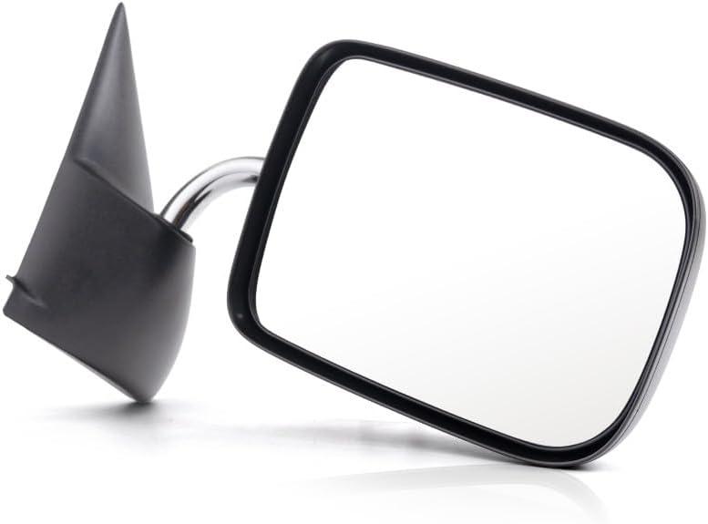 For Dodge Ram 1500/2500/3500/4000 Door Mirror 1994 1995 1996 1997 Passenger Side | Manual | Replacement For CH1321114 | 55022240