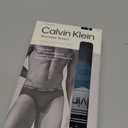 Calvin Klein Men's Micro Stretch 5-pack Hip Brief (Medium, 2 Black, 1 Teal Marine, 1 Shoreline, 1 Sleet)