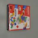 64 Pcs Stacking Tower Game with 22 Cards, Giant Tumble Balance Game for Kids, Family Games for Kids and Adults, Easter Gifts for Teen Boys & Girls, Party Board Game for Kids 6-12 & Adults