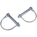 Chamixx 2PCS 3/8'' Plow Push Tube Pins 105188 Compatible with ATV Pro-Series Blades and Moose ATV Push Tubes Replace for KFI Products