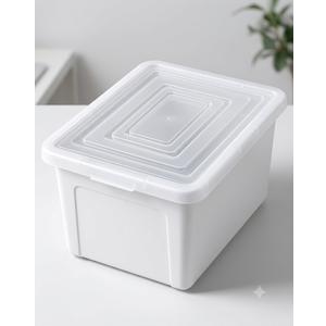 Plastic storage container 17x14x11 inches