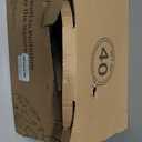 Homienly Kitchen Wheat Straw Dinnerware Set 40 PCS - Dinner Plates, Cereal Bowls, Wheat Straw Cups Set, Microwave and Dishwasher Safe Dishes Set, Unbreakable Dish Set for Party, Outdoor(Grey Stone)