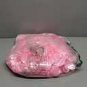 GlyinnHe 5Ft Pop Up Christmas Tinsel Tree with 50 Mulitcolore Lights Prelit Christmas Pencil with Pink Sequins Battery Operated Lighted Glitter Xmas Slim Tree for Indoor Home Party DecorPink