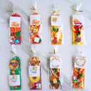 Winlyn 32 Sets Fall Crafts Kits DIY Fall Bookmarks Decorations Art Sets Maple Leaves Smile Face Owl Turkey Pumpkins Foam Stickers Arts and Crafts for Kids Thanksgiving Halloween Classroom Activities