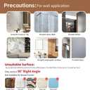 Rustproof Aluminum Corner Shower Caddy, Press-to-Install Triangle Shelf with Hooks, Suction Bathroom Shower Organizer & Shampoo Holder for Inside - Must-Have Bathroom Storage Rack