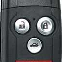 MechanMagic Key Fob Remote Replacement Fits for Acura MDX RDX 2007-2013 Keyless Entry Remote Control Key FCC ID:N5F0602A1A P/N:35111-STX-316 4 Buttons