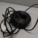 16/3 10A 125V 1250W 100 Ft Outdoor Extension Cord Waterproof, Weatherproof & Flame Retardant Black 3 Prong Power Cord Outside for Lawn & Garden, SJTW ETL Listed