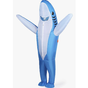 Shark Costume Blow Up Costume Adult For Halloween Christmas Cosplay Party