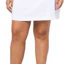 Callaway Women's Solid Stretch Golf Skort (XX-Large Plus, Bright White)