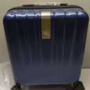 Hanke 16 inch Underseat Carry on Suitcases with Wheels,Lightweight Hard Shell Carry on Luggage with Wheels for Weekender, Small Suitcase,Travel Luggage Christmas Gifts for Birthday Dark Blue